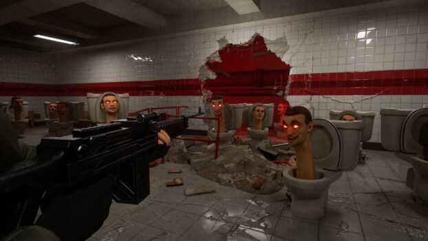 Skibidi Toilets: Invasion Skidrow Screenshot 2