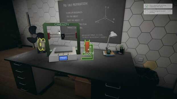 3D Printer: PrintMaster Simulator Skidrow Screenshot 1